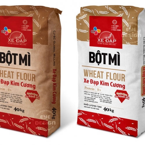 Xưởng sản xuất bao bì bột mì uy tín - Chất lượng