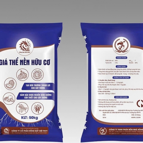 Xưởng sản xuất và in ấn bao bì giá thể