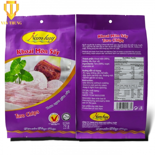 In Bao Bì Khoai Môn Sấy