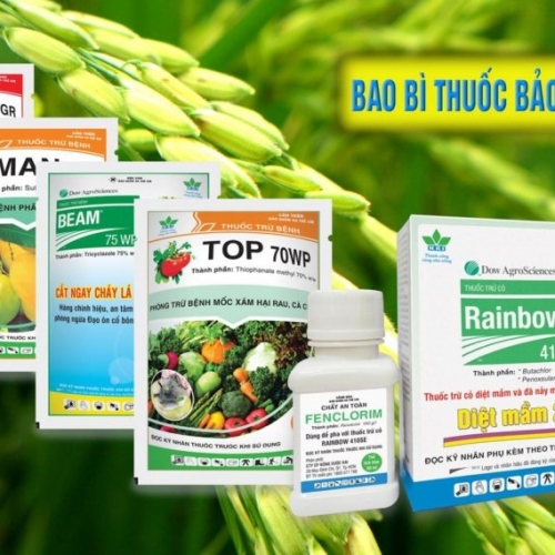 In Bao bì thuốc bảo vệ thực vật