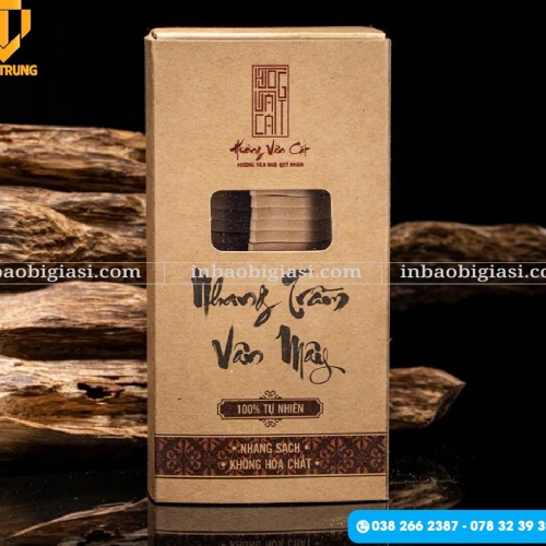 In hộp giấy đảm bảo an toàn chất lượng thực phẩm chất lượng