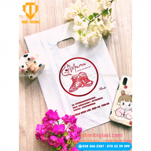 Túi Ni Lông cho tiệm vệ sinh giày