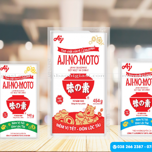 Xưởng sản xuất bao bì bột ngọt chất lượng