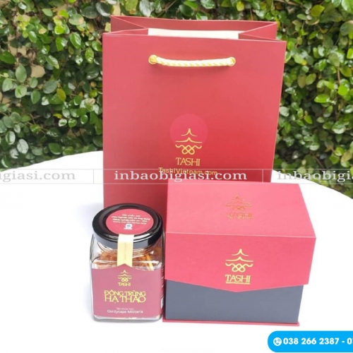 Túi giấy đông trùng hạ thảo