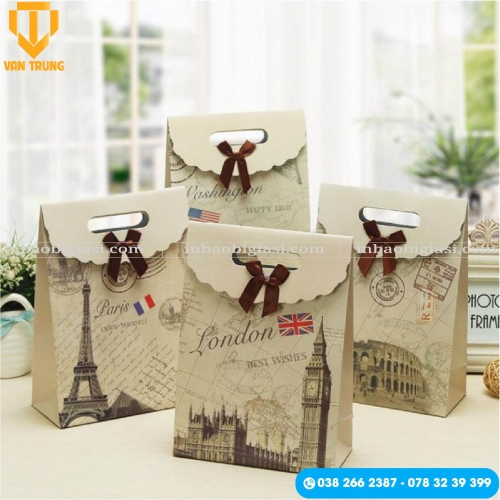 18+ Mẫu túi giấy đựng quà nhỏ đẹp