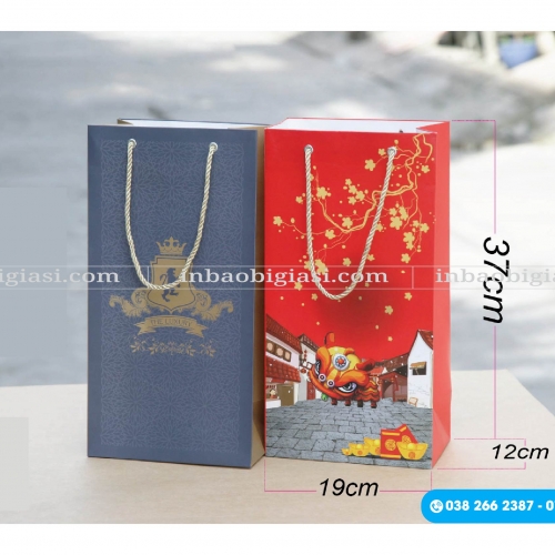 Túi Giấy Đựng Quà Tết Sang Trọng Chất Lượng