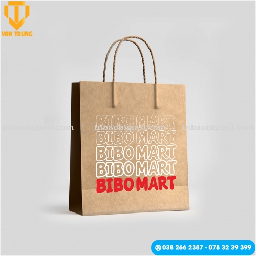 Xưởng Sản Xuất - In Túi giấy Kraft giá rẻ