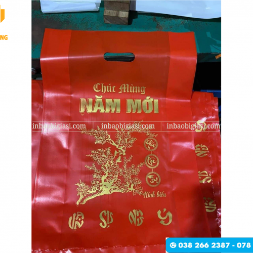 In Túi Nilon Đựng Lịch Tết