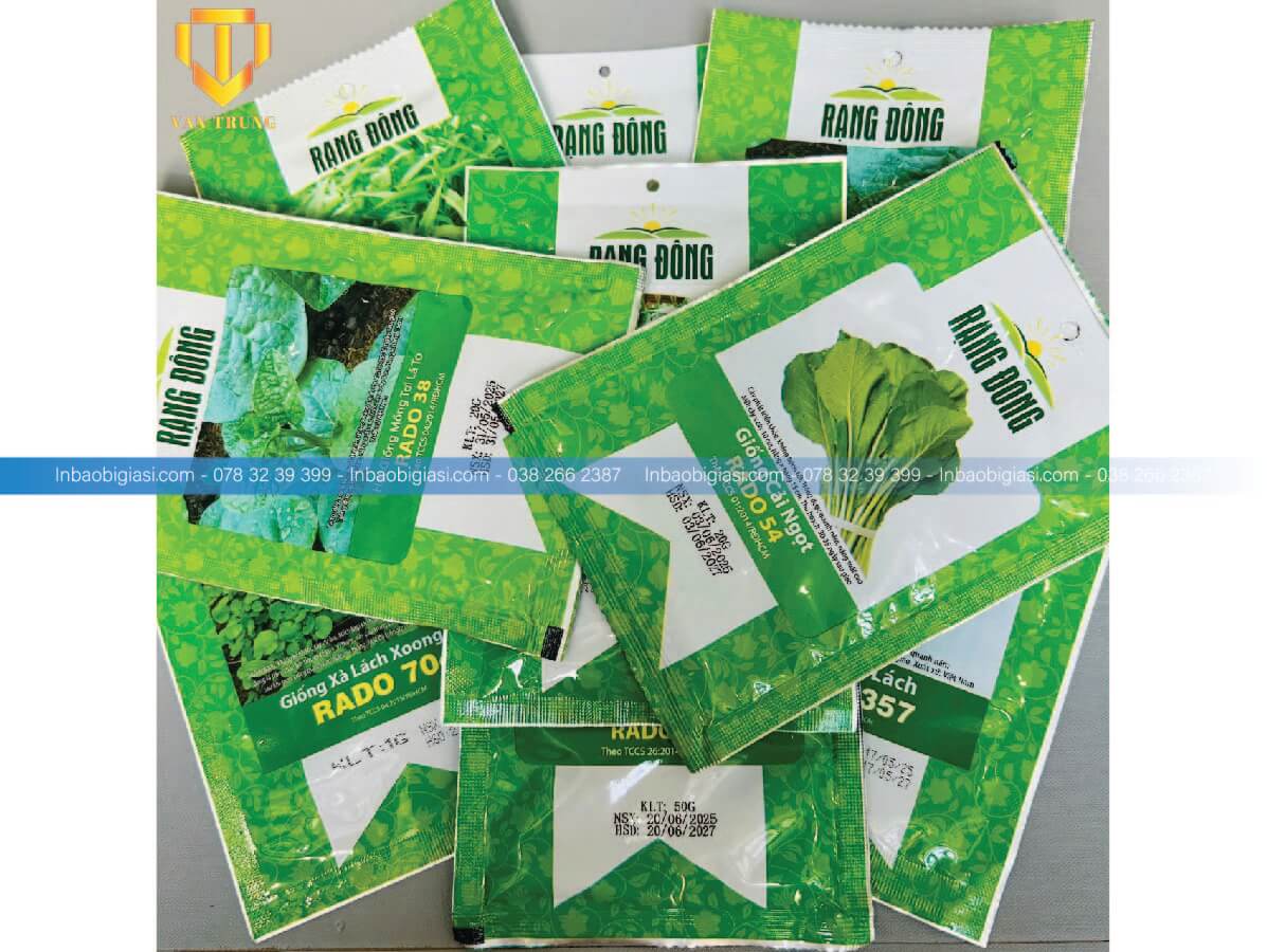bao bì hạt giống