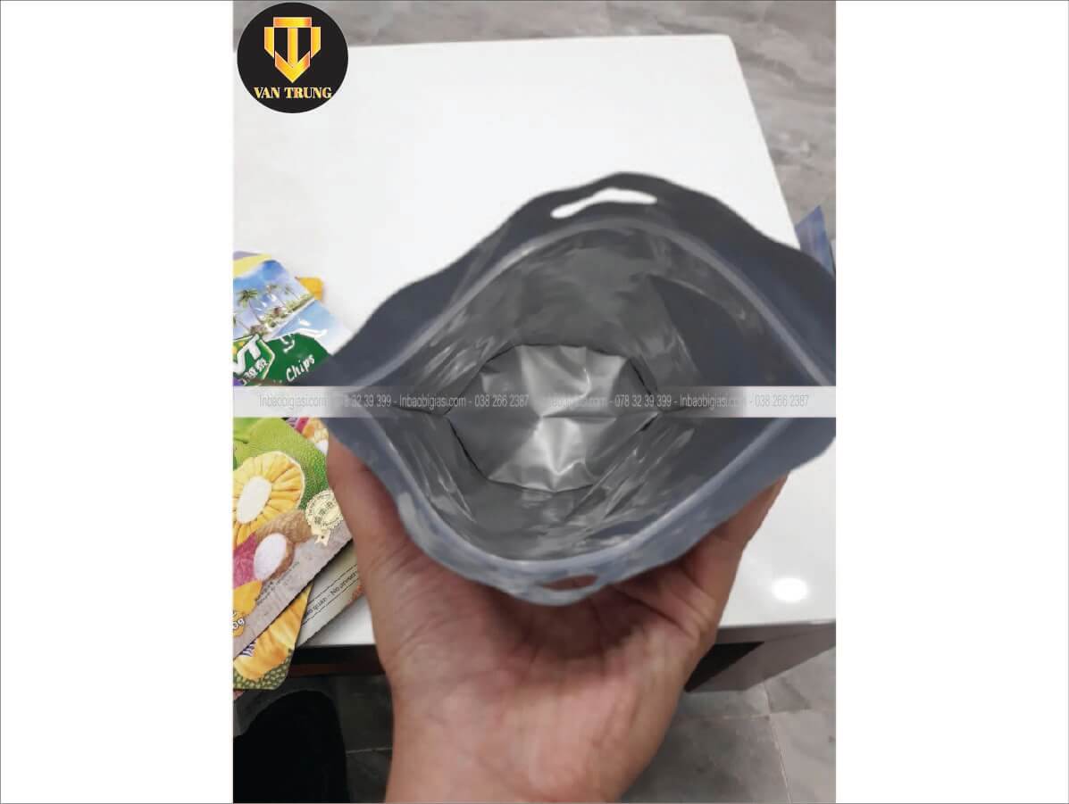 Cấu trúc túi zipper đựng thực phẩm