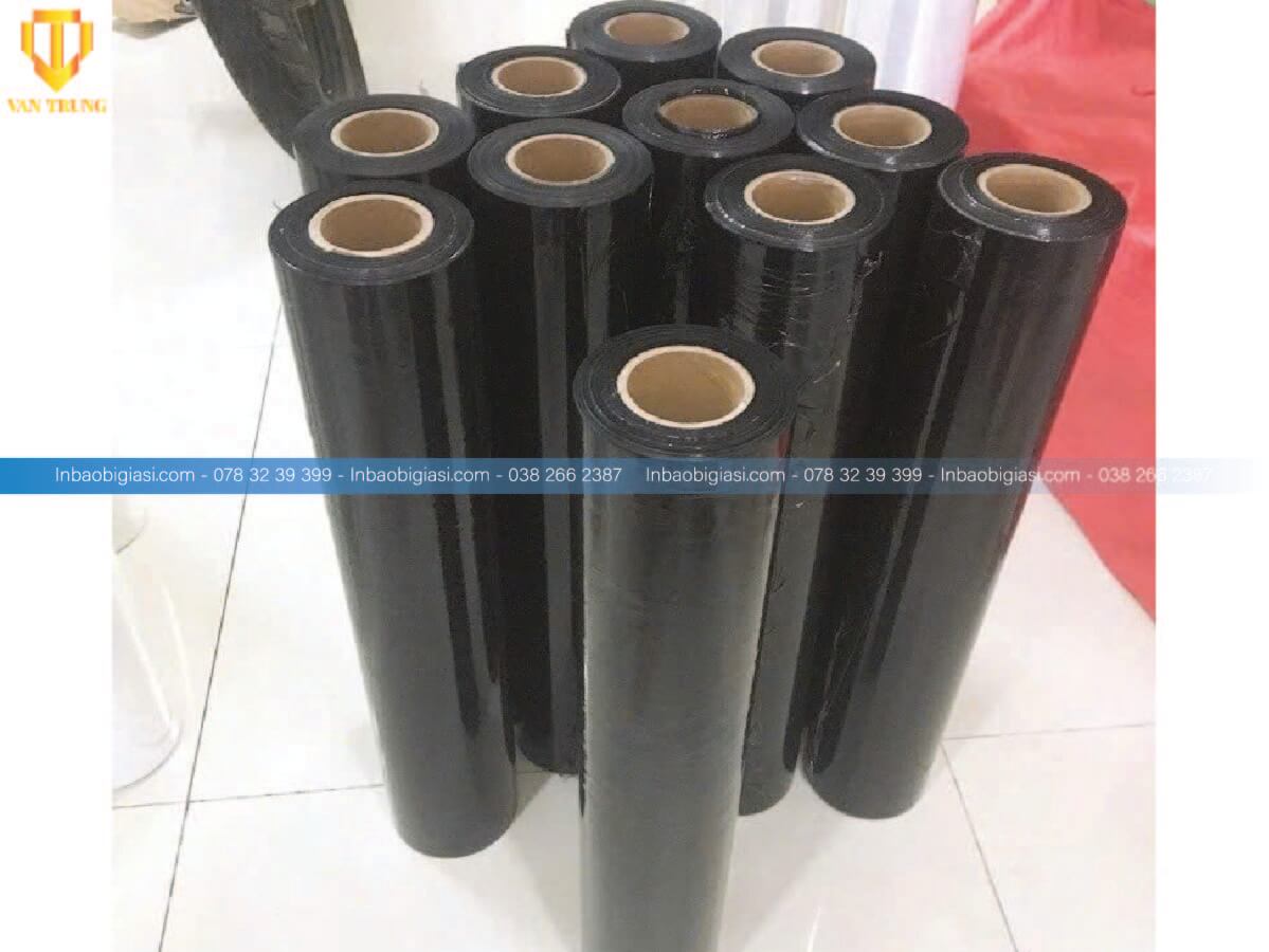Cuộn màng PE đen giá rẻ