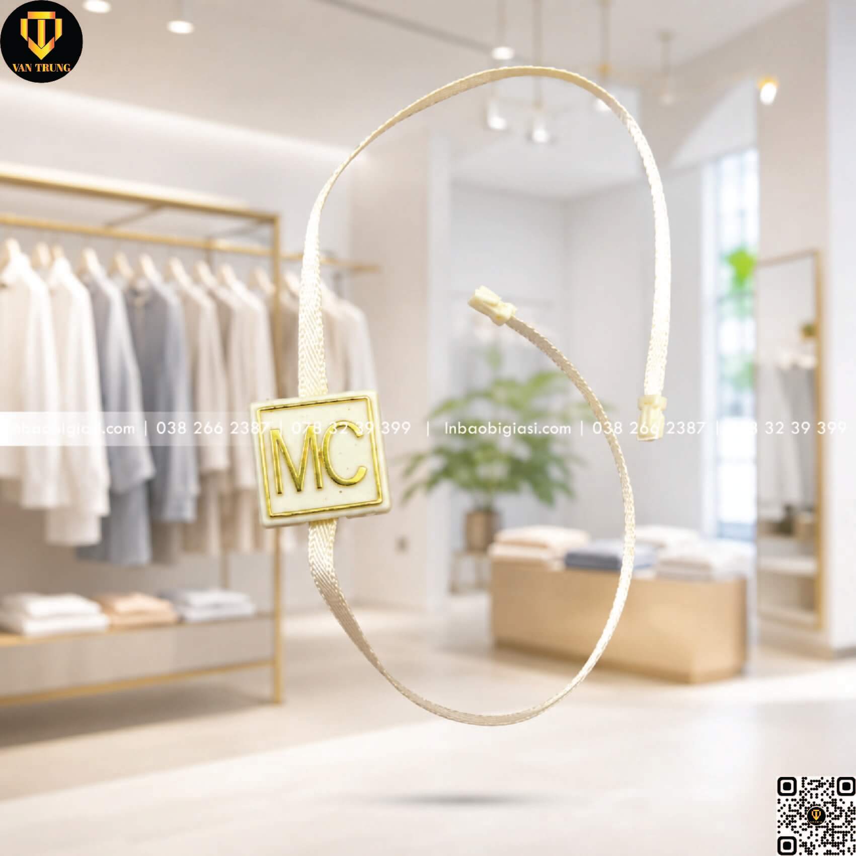 Dây gắn mác quần áo hcm