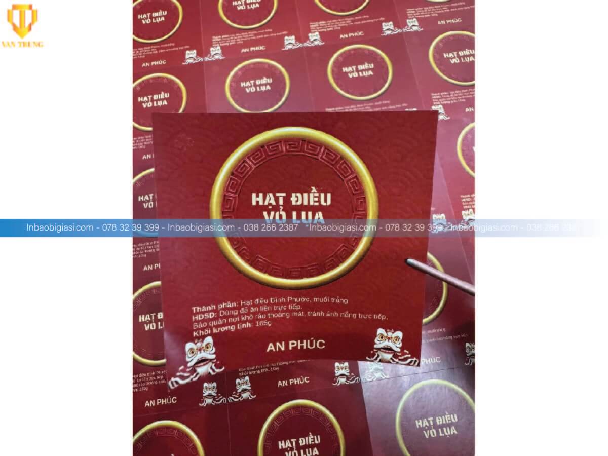 Những lợi ích mà in tem giấy mang lại