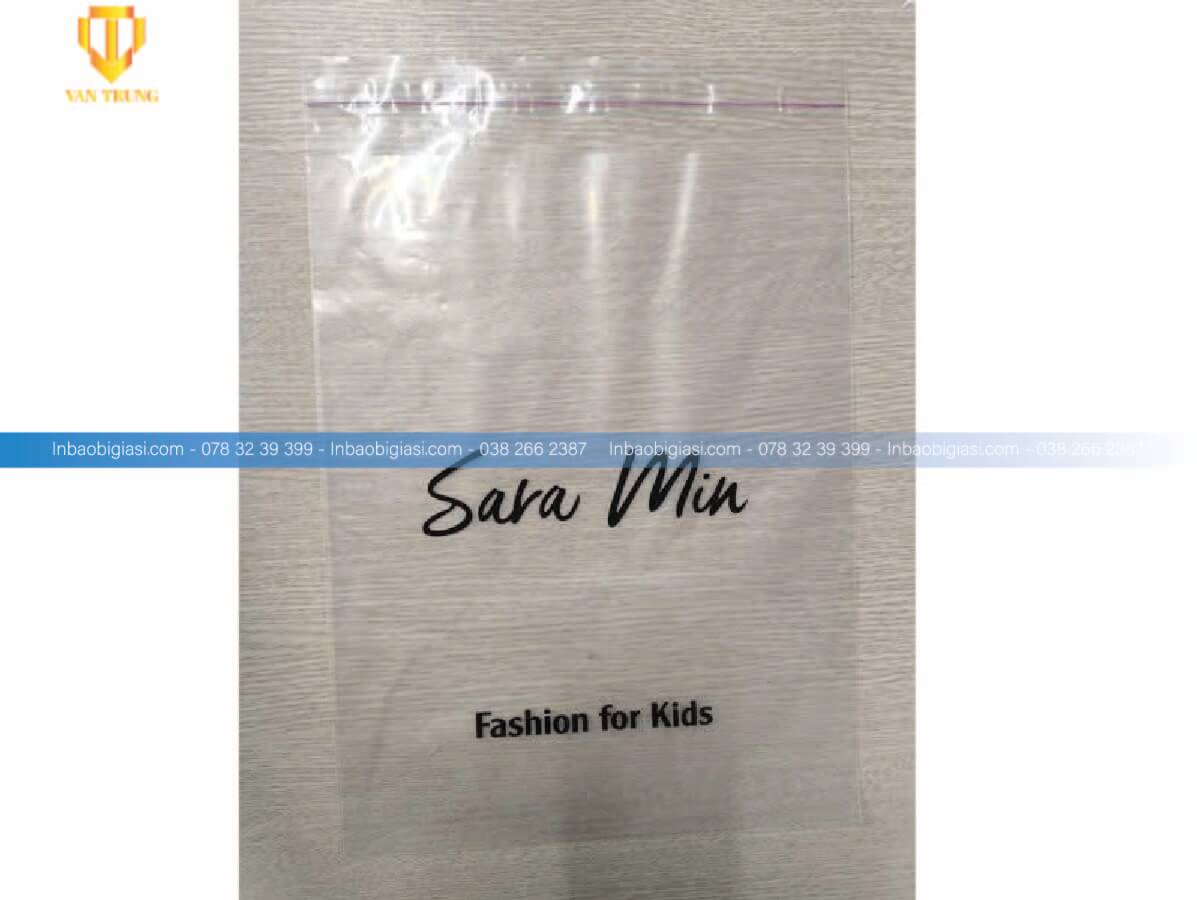 In túi OPP dán miệng