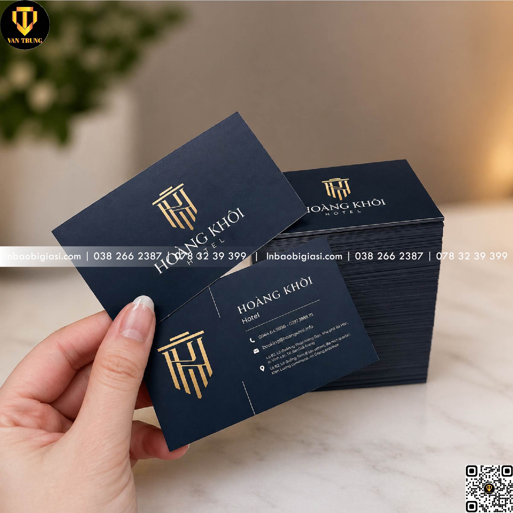 In card visit Hoàng Khôi