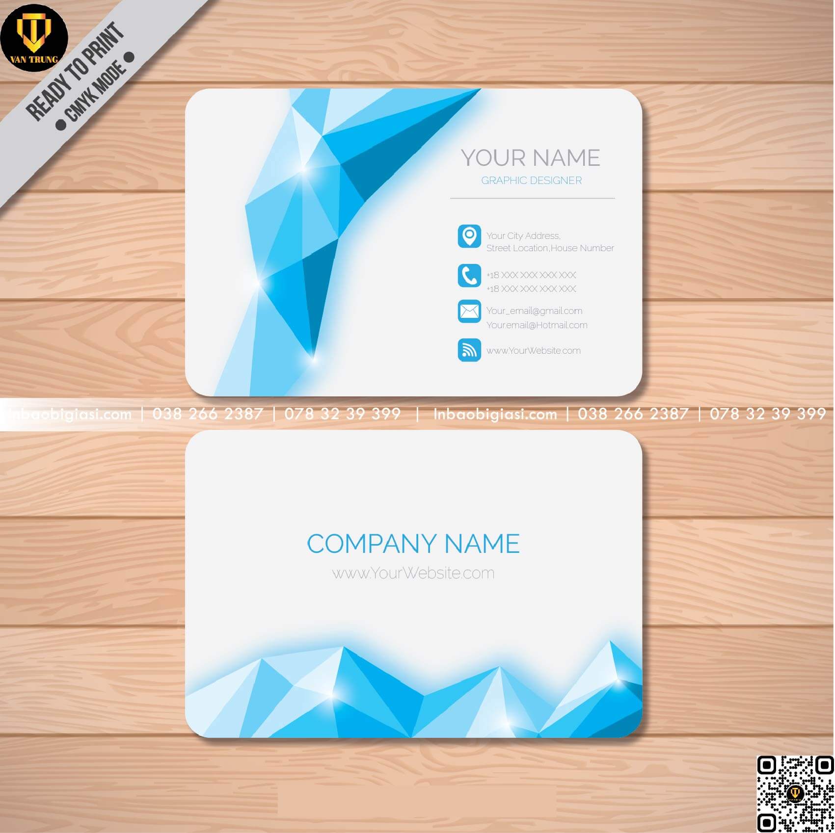 In danh thiếp bo góc