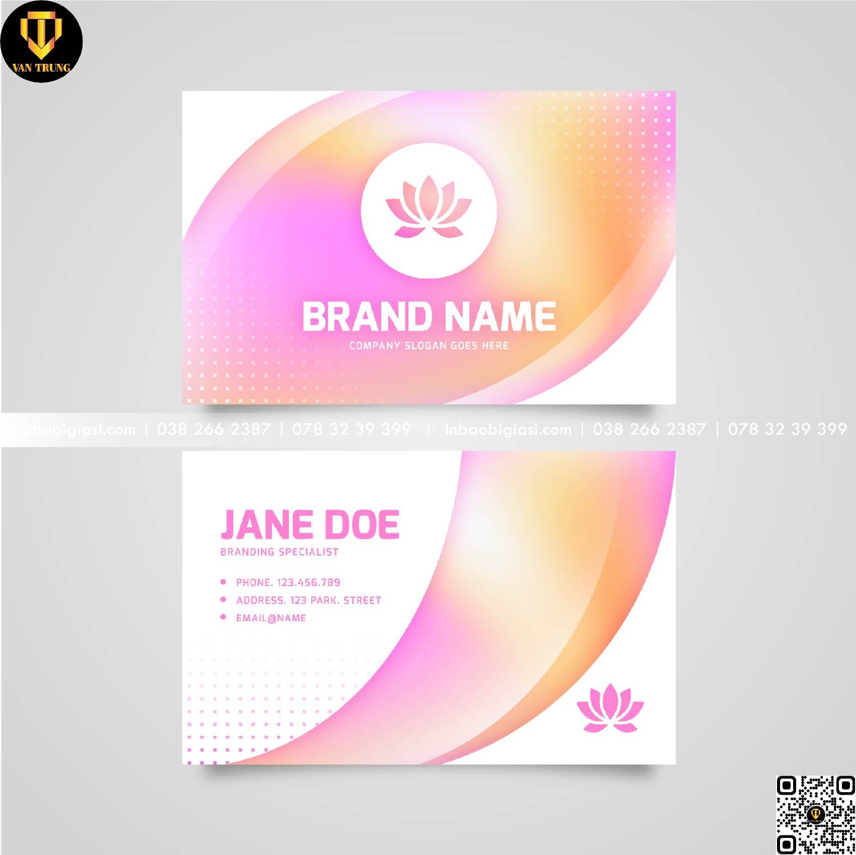 In danh thiếp theo yêu cầu