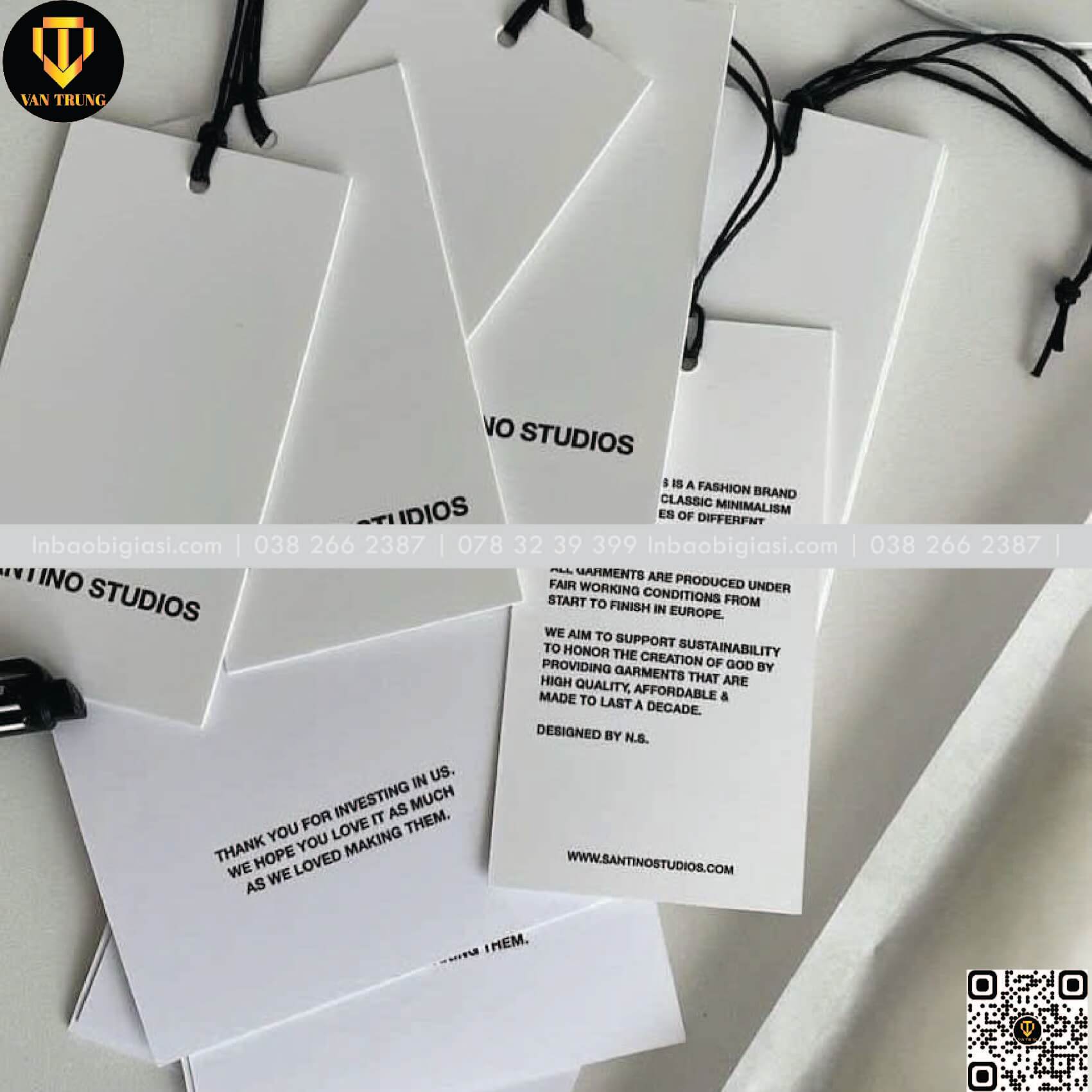 In tag giấy giá rẻ