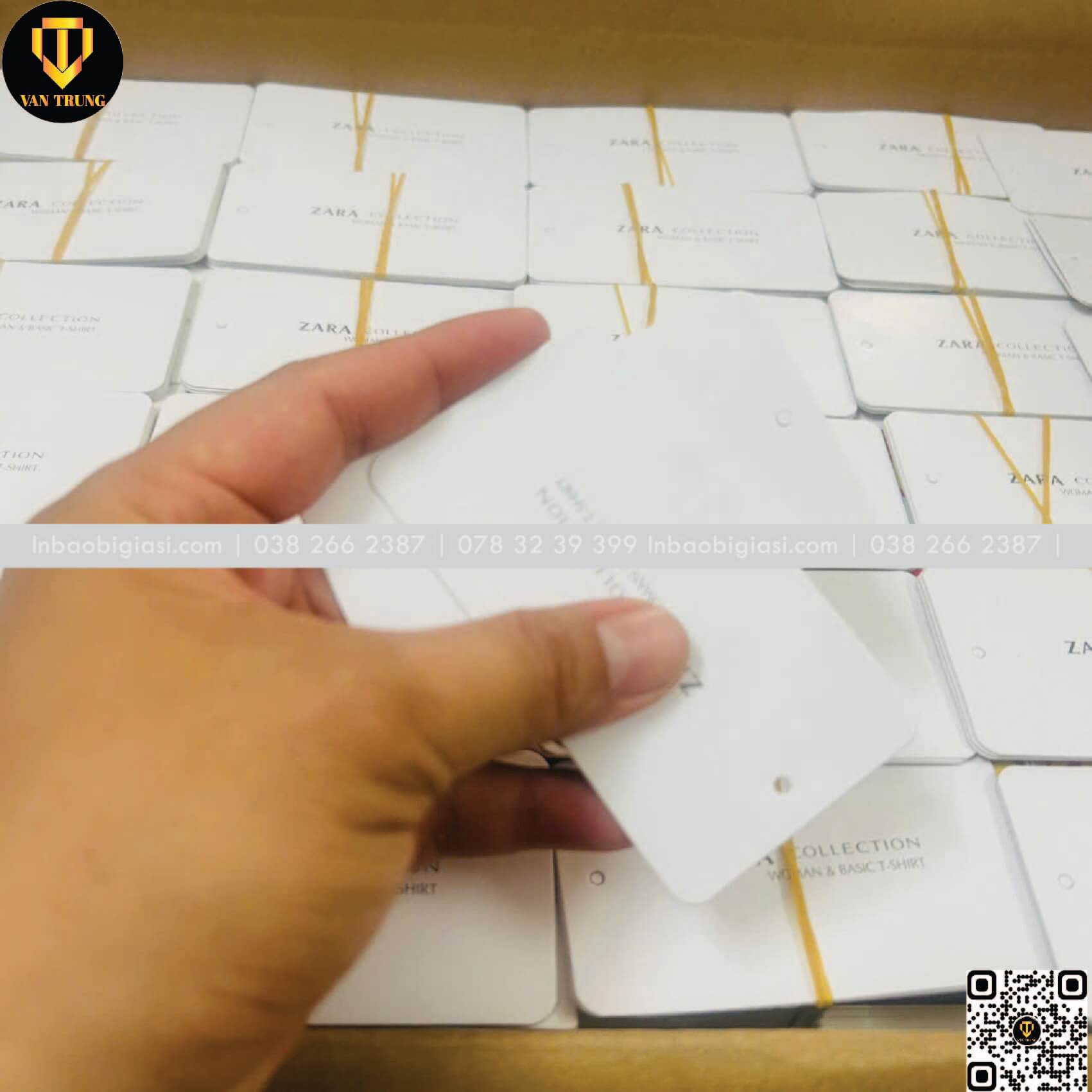 Xưởng in tag giấy theo yêu cầu