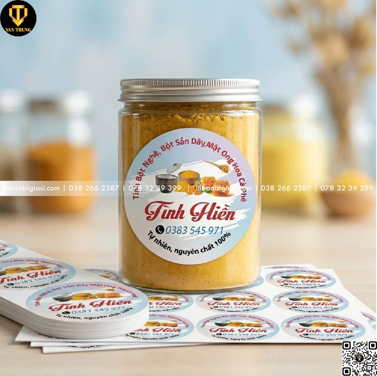 In tem dán nhựa