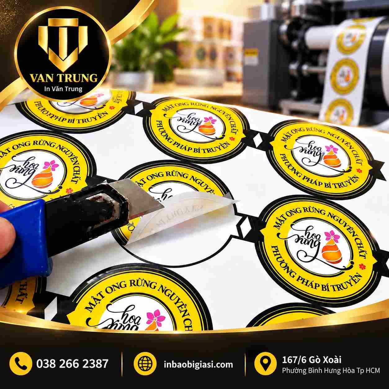 In tem decal dán đẹp chất lượng