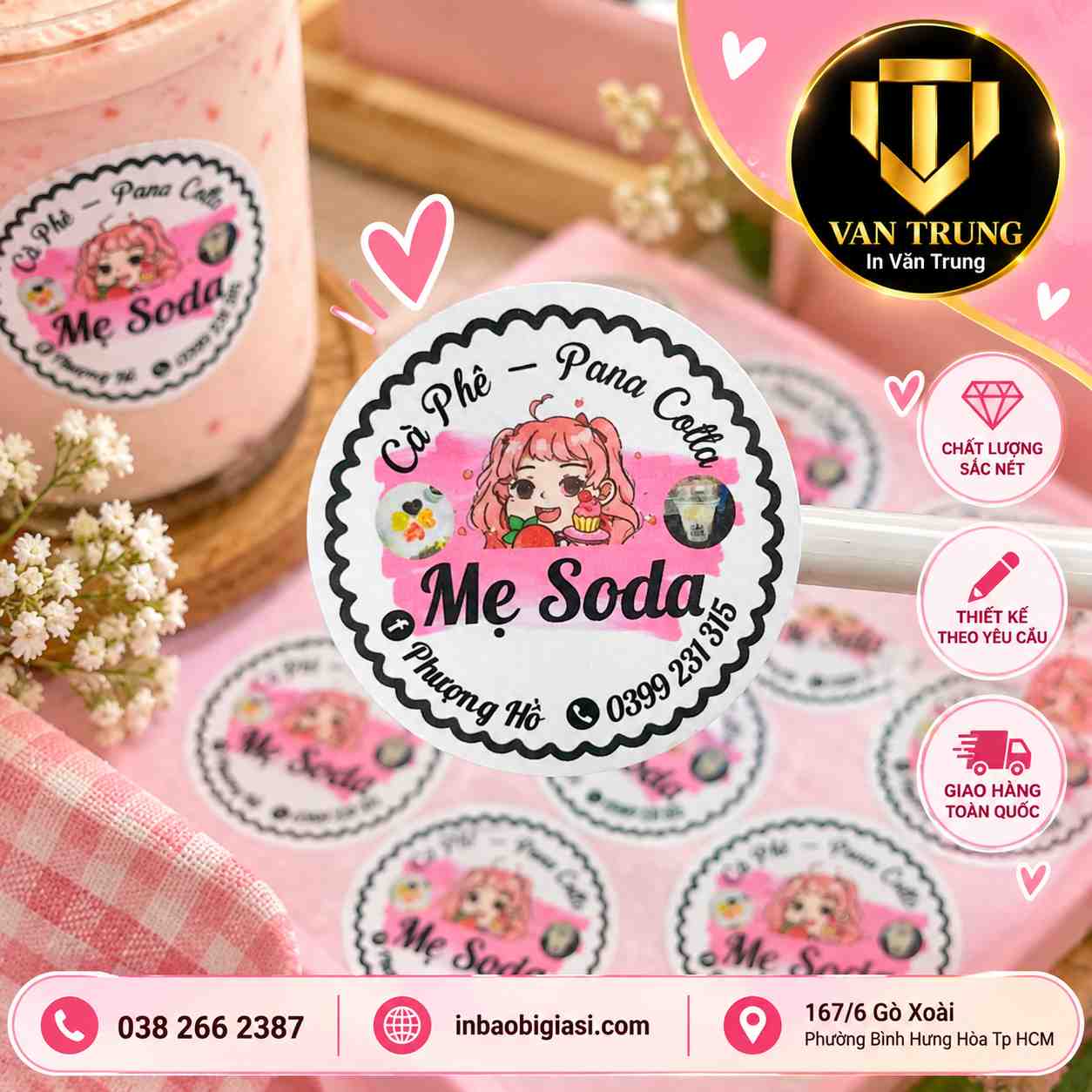 In tem giấy theo yêu cầu giá rẻ
