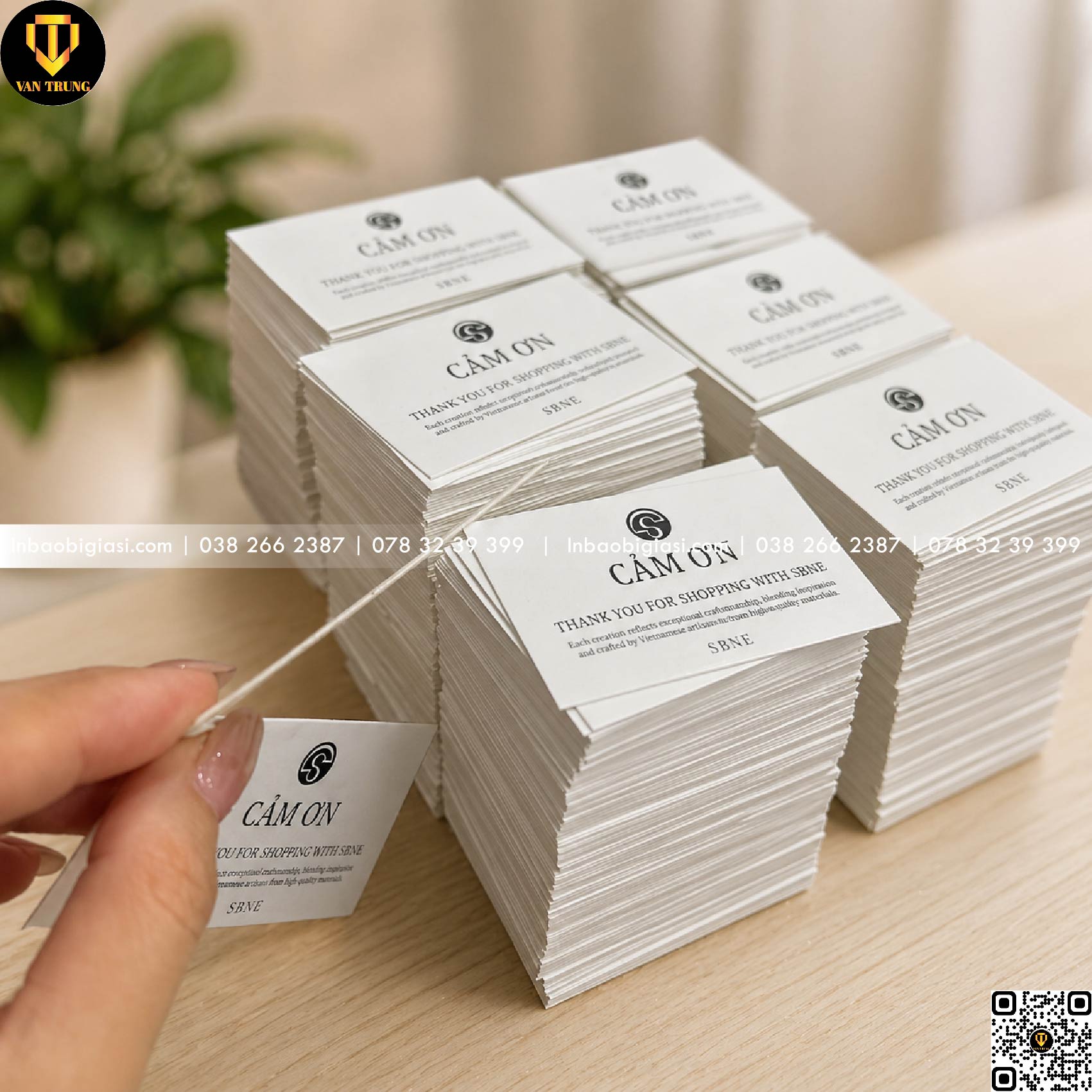 In thiệp cảm ơn giá rẻ