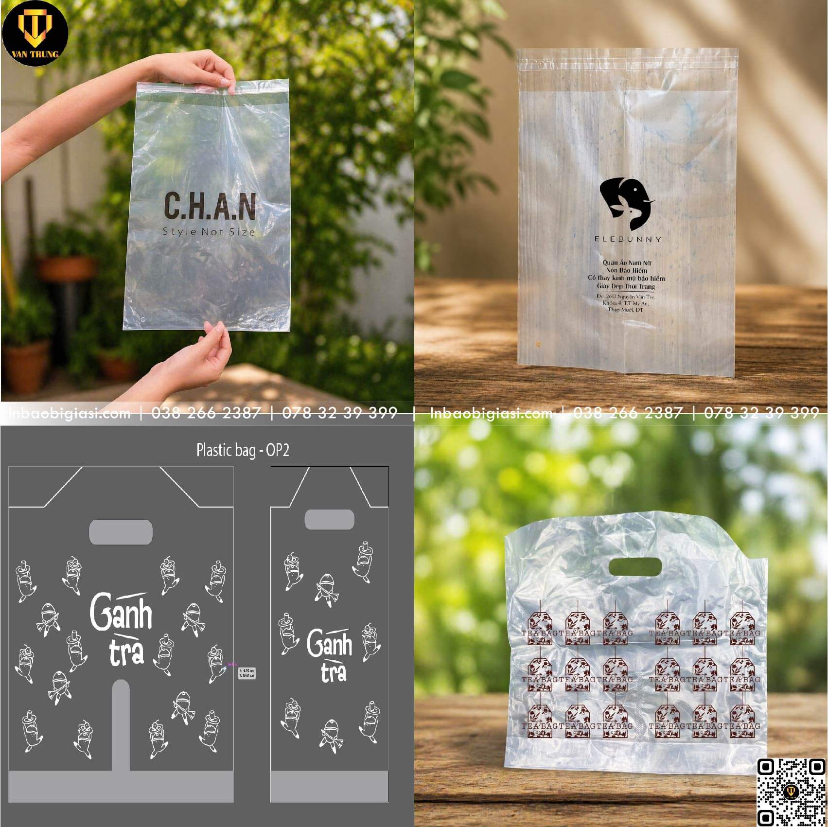In túi nilon Văn Trung