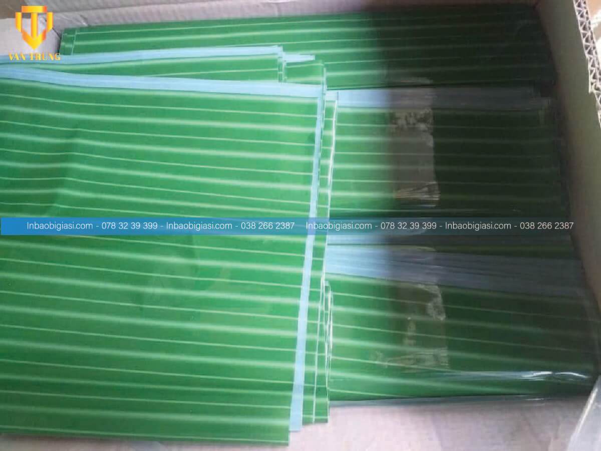 kích thước lá chuối giả