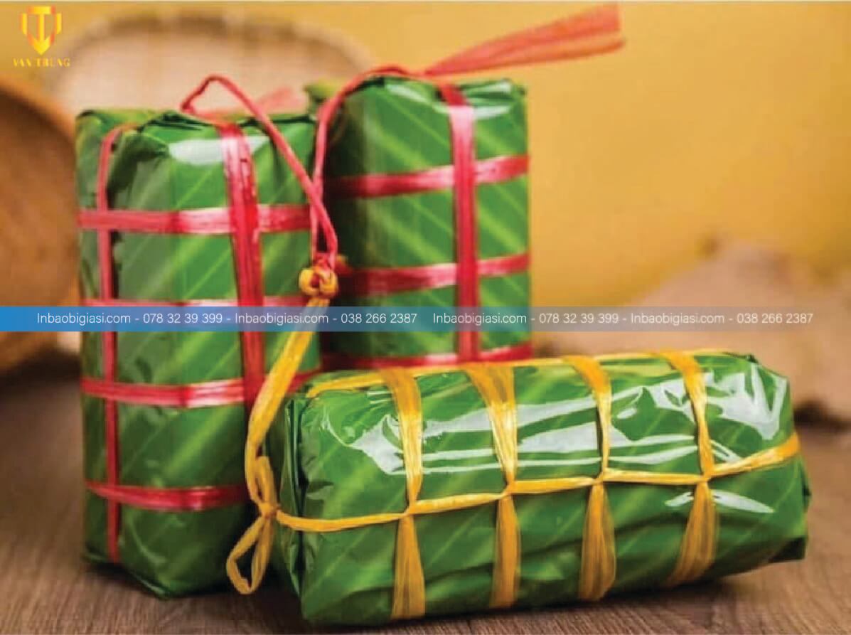 Lá chuối giả làm bánh