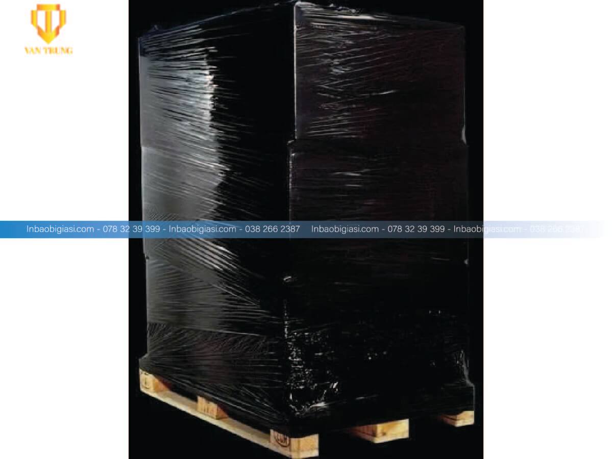 Màng PE đen quấn palet giá rẻ