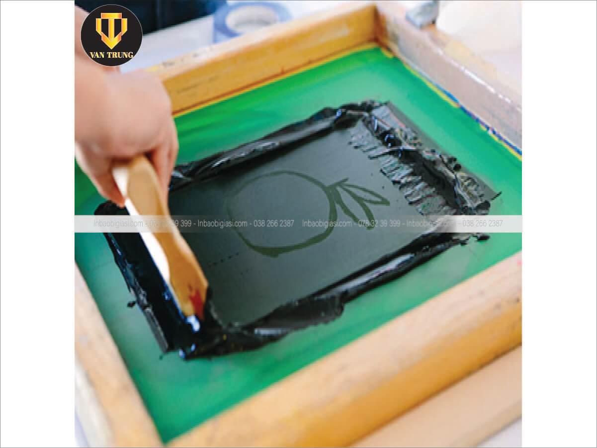Phương pháp in lụa túi nilon