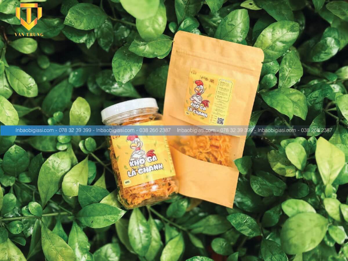 Túi giấy đựng khô bò khô gà khô lợn