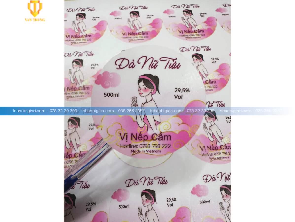 Xưởng in tem dán