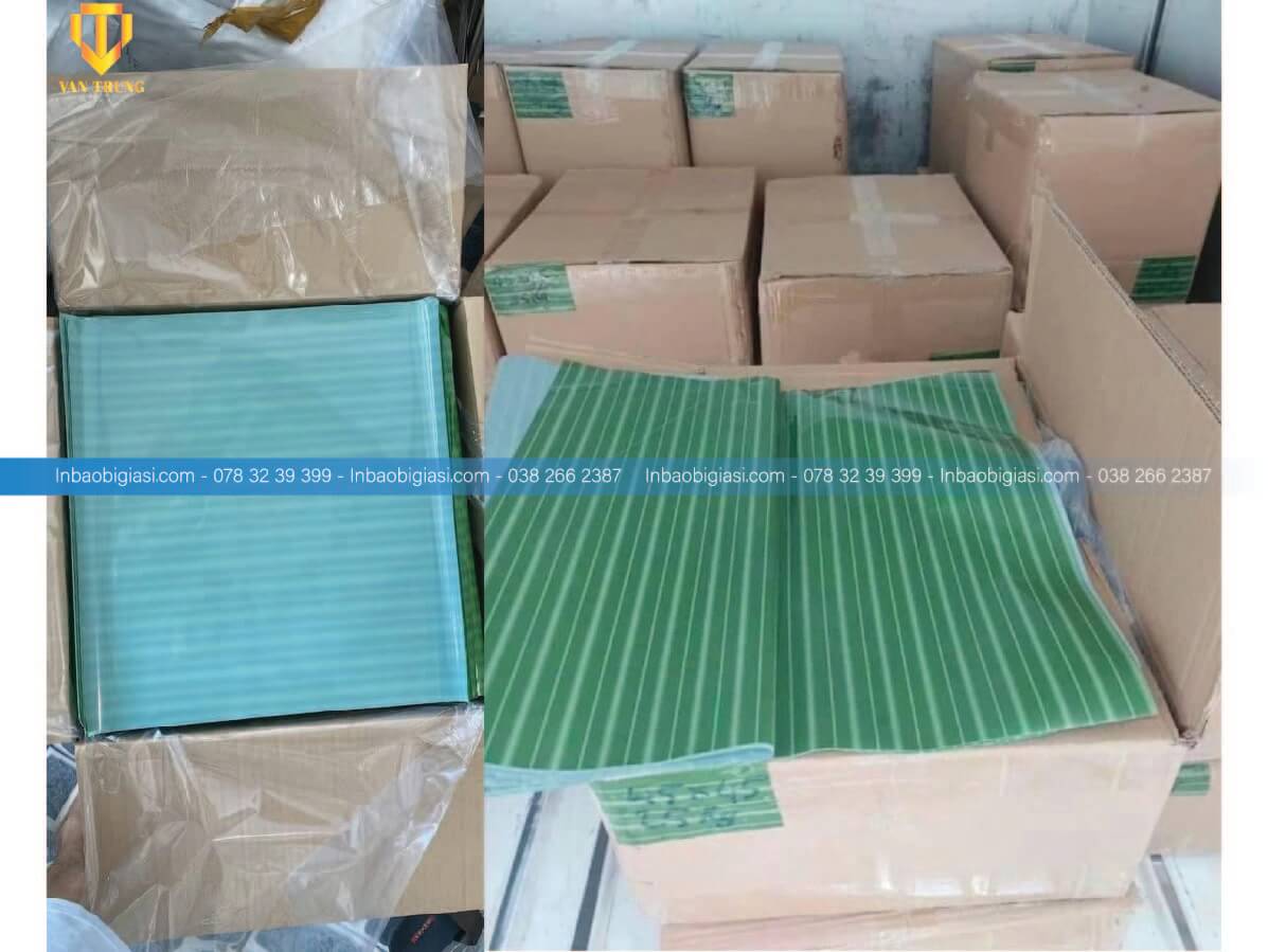 Xưởng sản xuất lá chuối giả theo yêu cầu