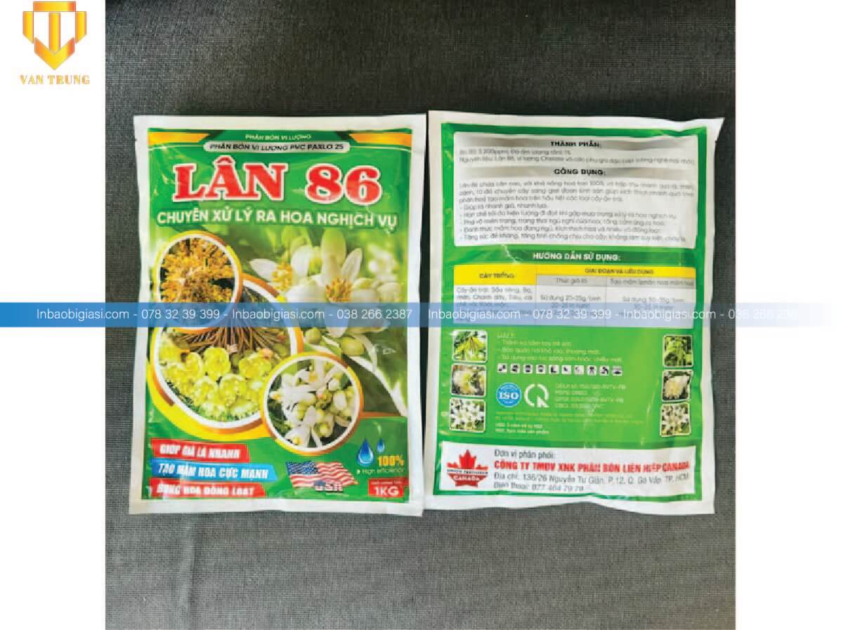 Bao bì đóng gói phân bón