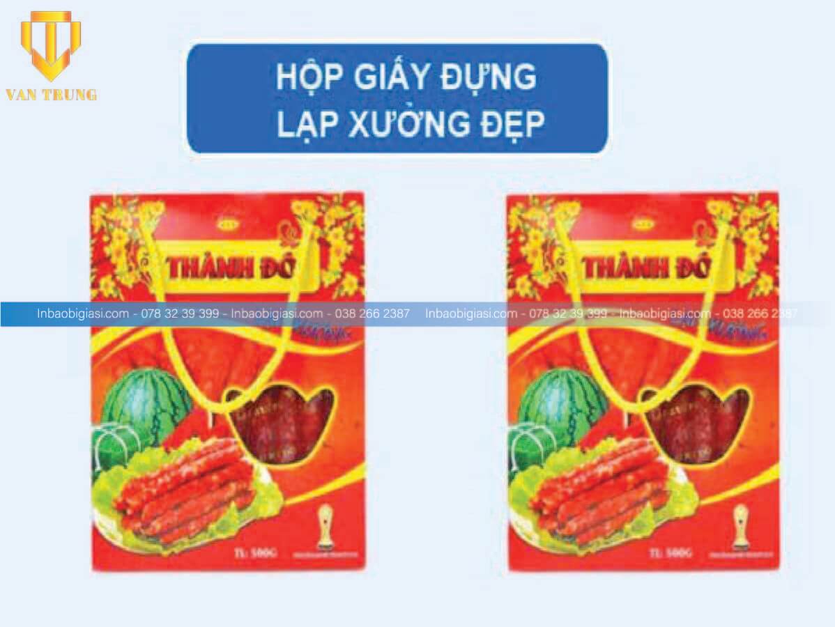 Bao bì lạp xưởng giấy kraft