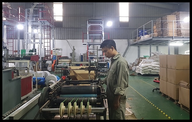 Xưởng sản xuất túi nilon phân hủy