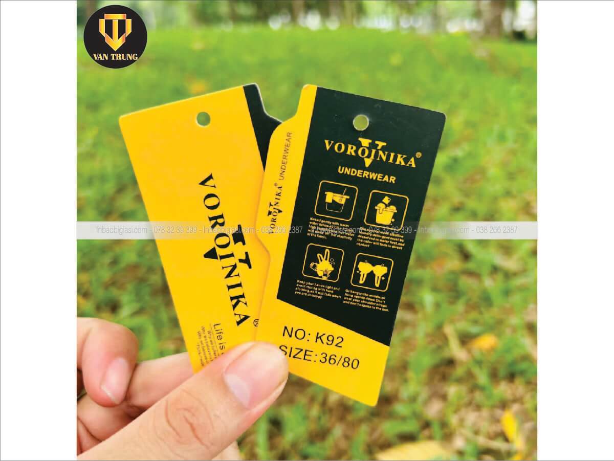 In tag giấy nhanh giá tốt