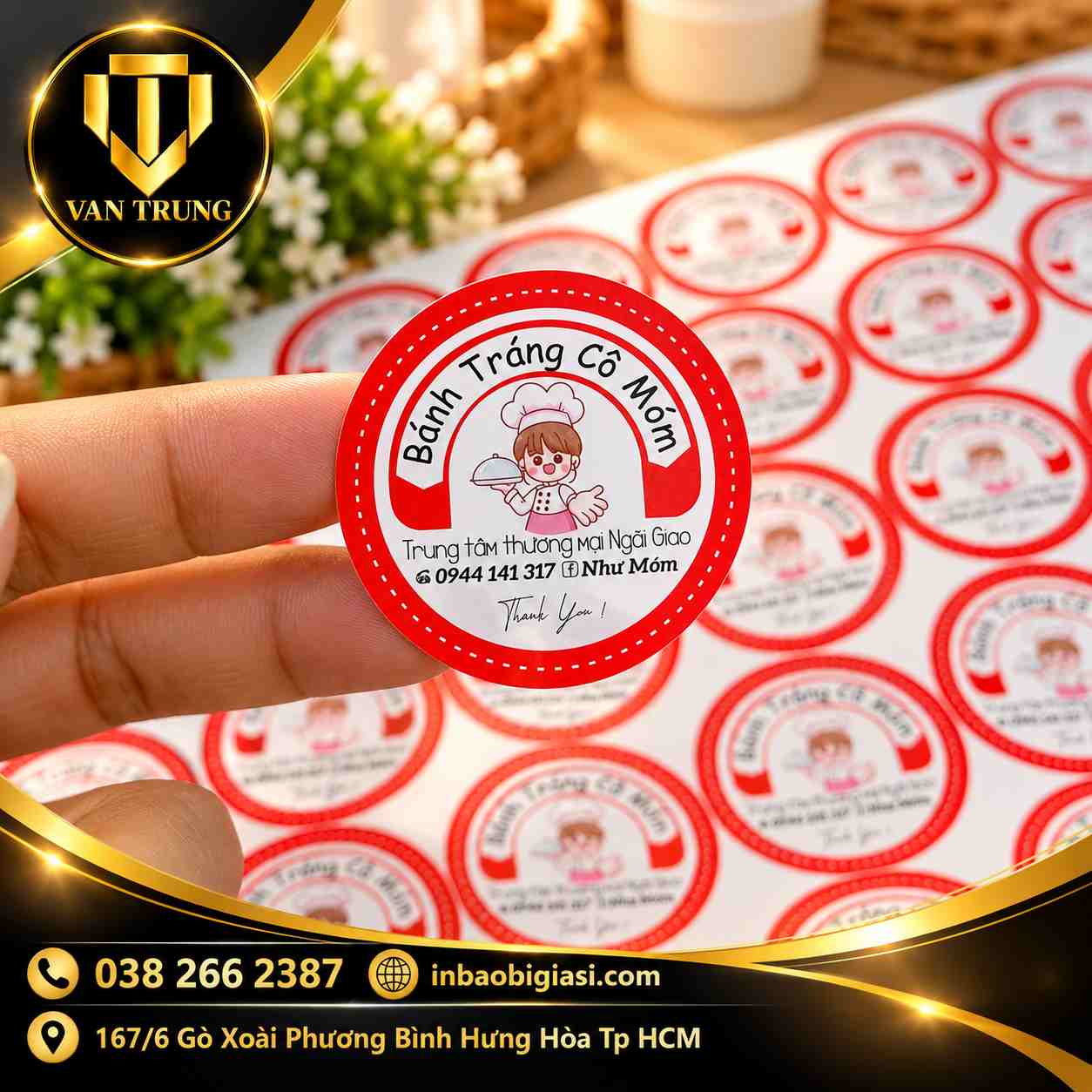 In tem gián giấy giá rẻ