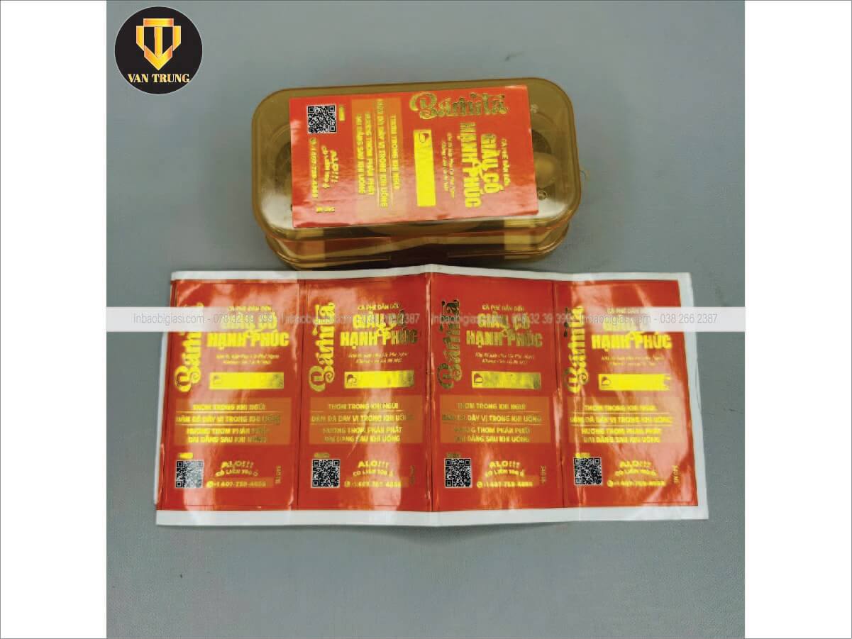 Các loại in tem dán thông dụng