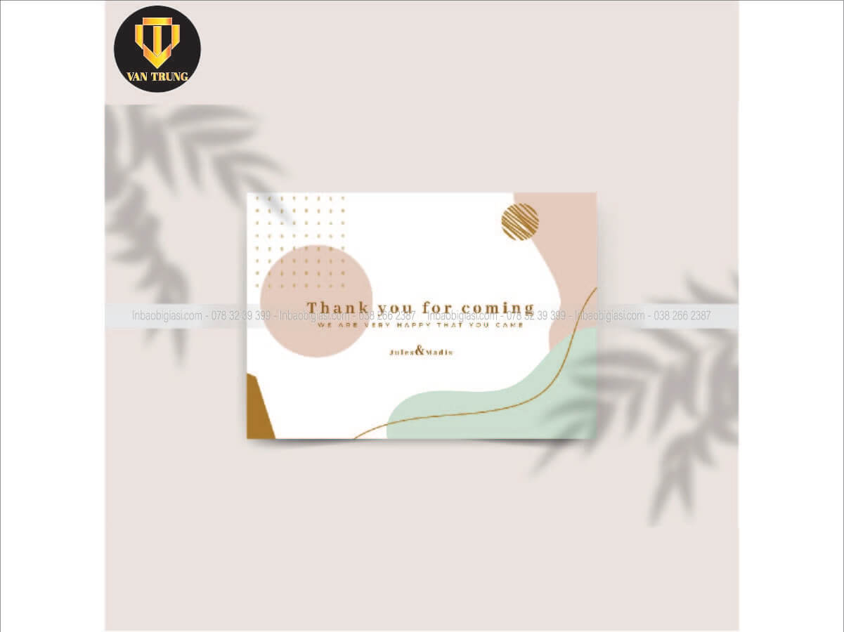 In thiệp cảm ơn chuyên nghiệp