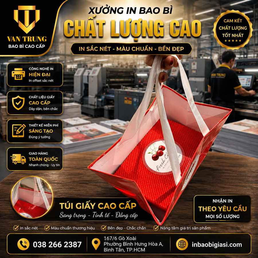 In túi giấy cao cấp hcm
