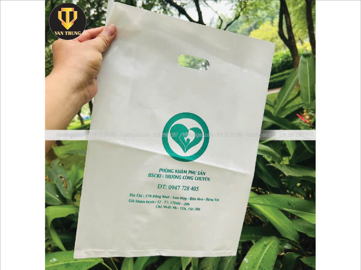 In túi nilon bệnh viện