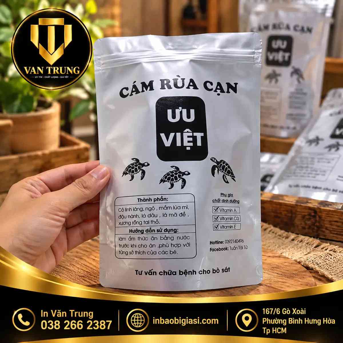 Túi zip bạc đựng cà phê