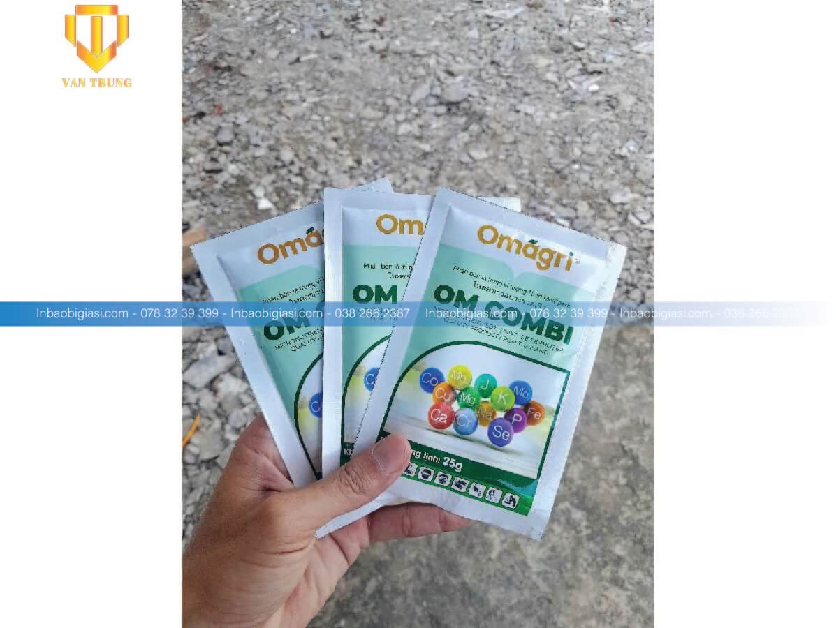 Mẫu bao bì phân bón thương hiệu