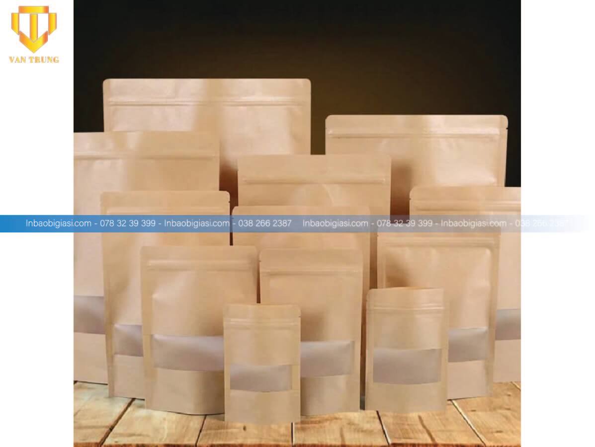 Mẫu túi giấy đựng hạt khô