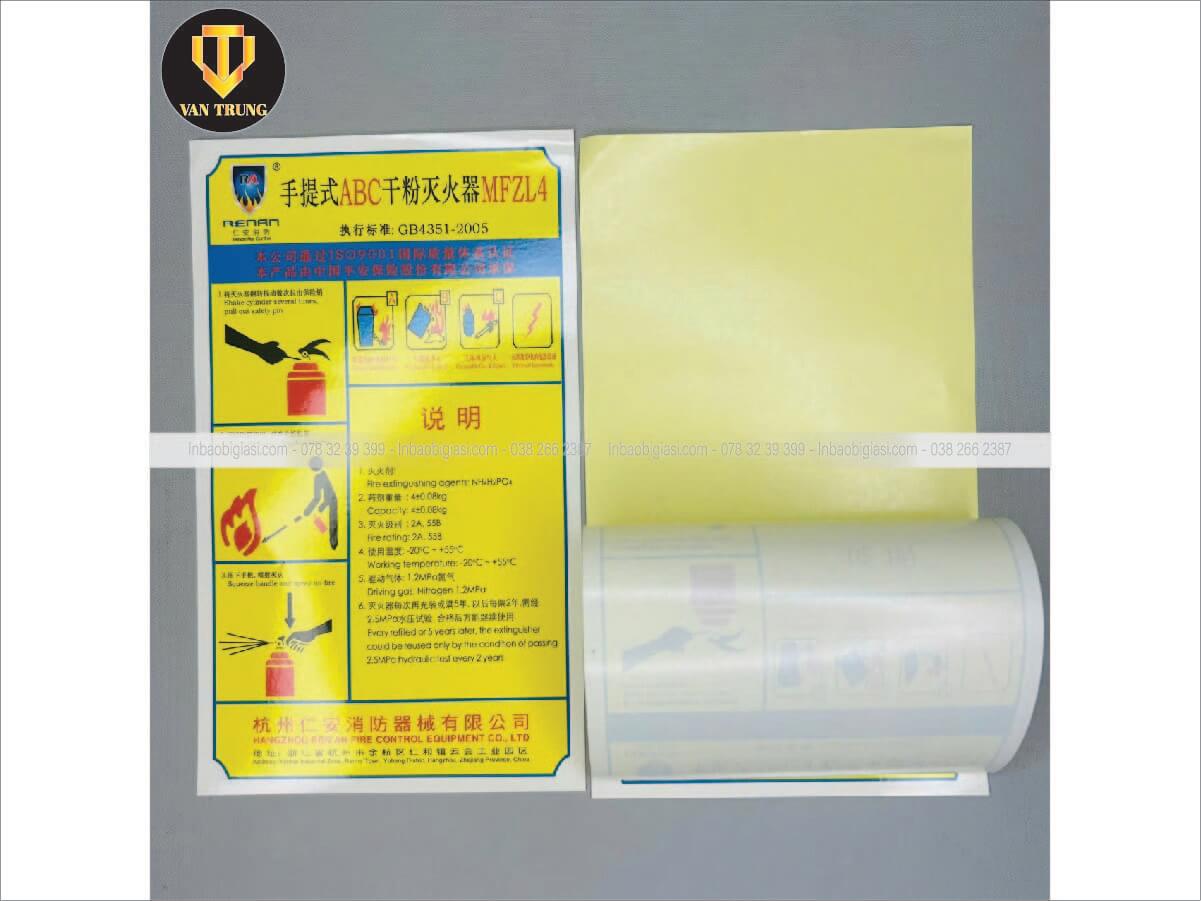tem dán dùng cho họp giấy