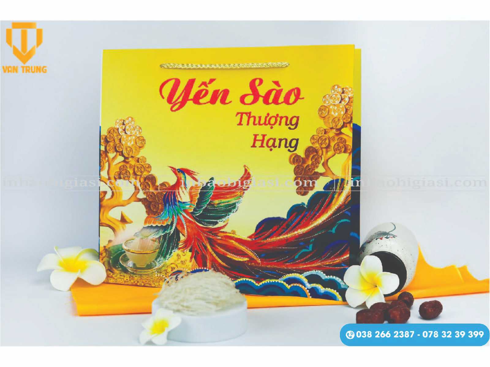 tui giay dung yen sao cac loai mien nam