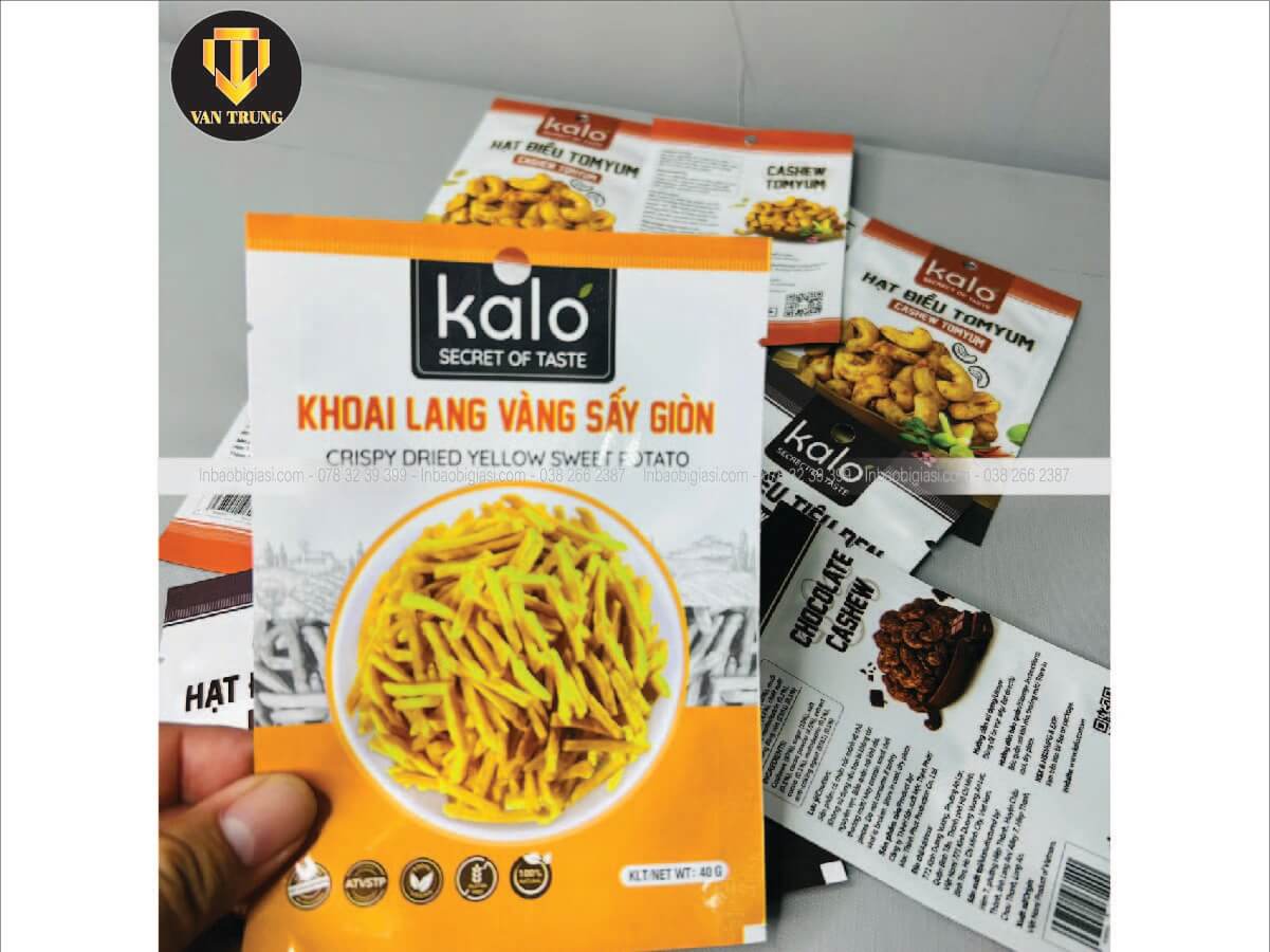 Túi đựng trái cây sấy